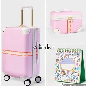 🆕 3pc Roller Rabbit x Target Carry-On Travel Set